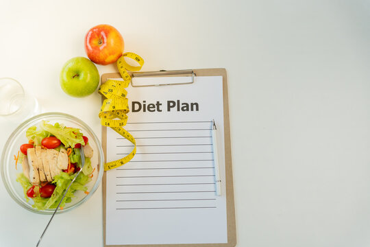 Weight loss programme illustration
